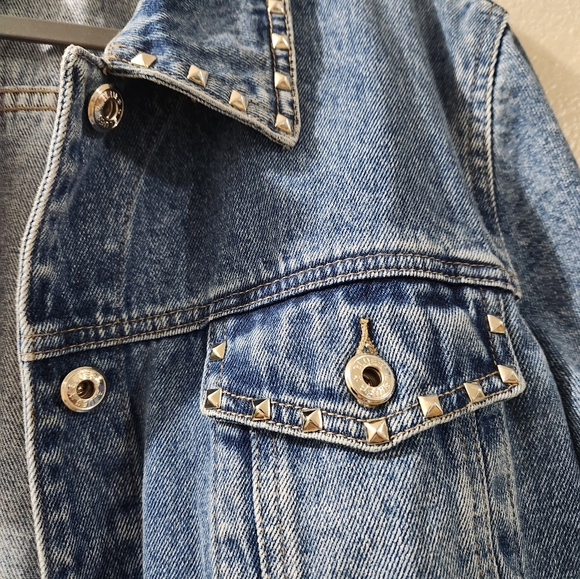 Don't Mess with Texas studded jean jacket - Picture 3 of 3